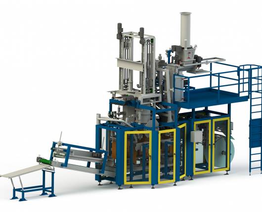 Bag filling machine - custom-made lay flat tube | Arodo